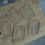 Acrylic set of affiramtion cards