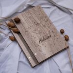 Wooden personalized album