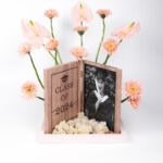 Graduation Photo Frame With Flower Arrangements