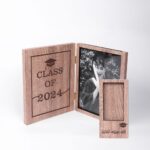 Graduation Photo Frame With Wooden Money Holder