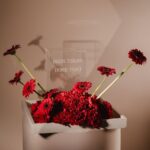 Been there - done that - Memory box with flower arrangement