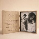 Book style Mother’s day photo frame