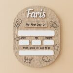 Reusable Sea-themed first day of school sign