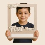 First day of school reusable selfie sign