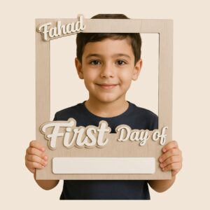 First day of school reusable selfie sign