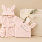 BATH ROBE BABY SET