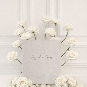 WHITE ROSE ARCHIVE ( BRIDAL KEEPSAKE BOX )